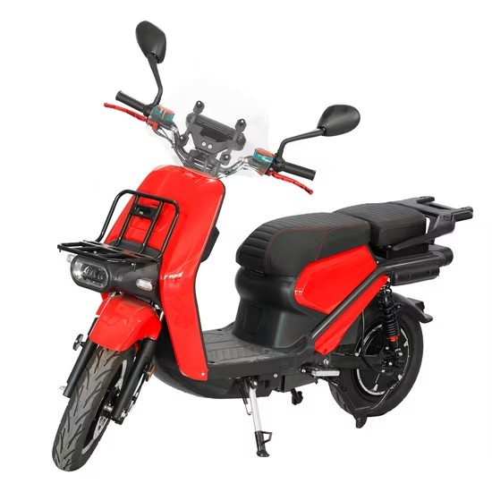 Scooter électrique à batterie au lithium de 12 pouces 72V100ah pour longue portée